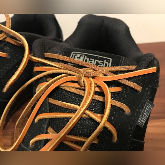 Harsh suede skaters sneakers in black size 10 - Picture 9 of 11